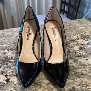 Neiman Marcus Black Patent Leather Women's Pumps